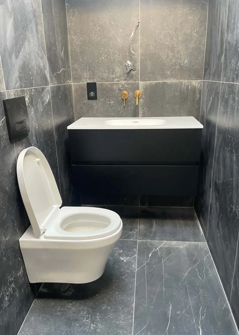 modern WC installation Colosseum Property Solutions